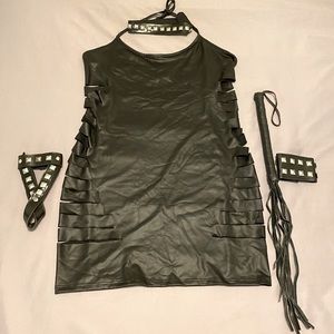 DIY Halloween costume sexy dominatrix